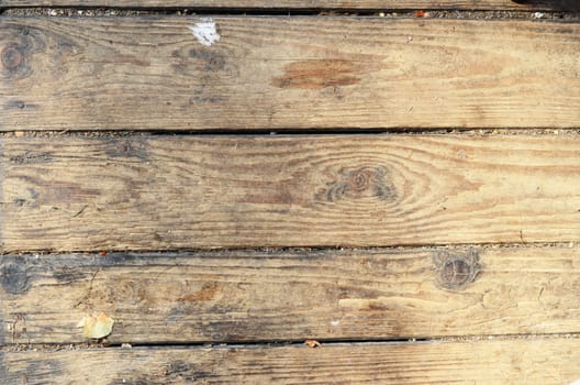 old wooden floor detail