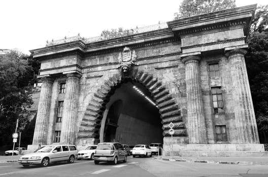 Buda castle tunnel, Hungary