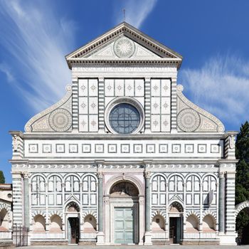 Image of church Santa Maria Novella in Florence, Italy