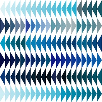 Blue tones triangles background