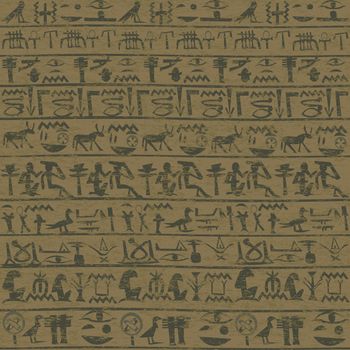 Ancient wall with Egyptian hieroglyphs grunge background