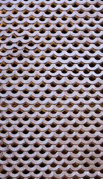 Old wooden traditional Nepalese window detail. Nepal