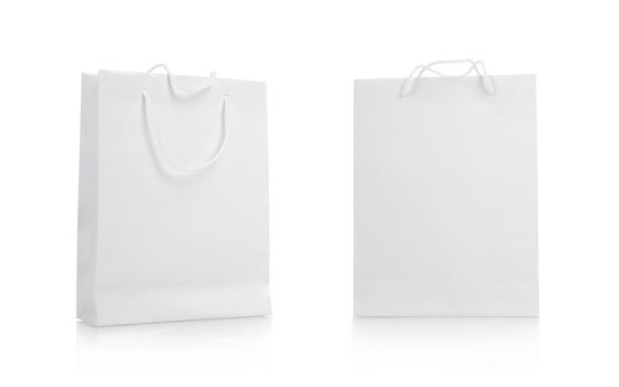 Shopping bag isolated on a white background