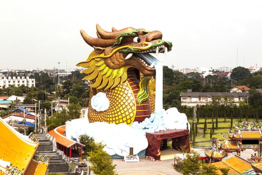 A dragon at large Located at Suphanburi