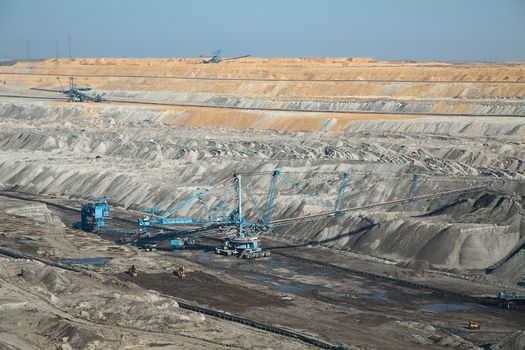 Open pit mining of coal