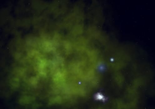 Small part of an infinite star field of space in the Universe. "Elements of this image furnished by NASA".