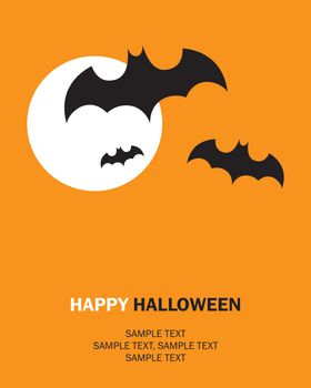 Halloween background. Vector illustration