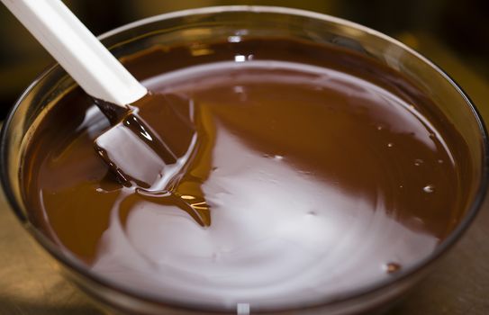 Ice cream preparation with different tools, ingredients, and machines