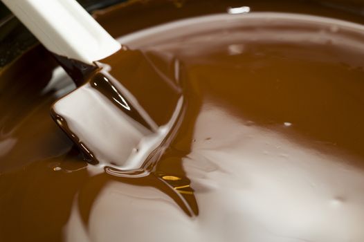Ice cream preparation with different tools, ingredients, and machines