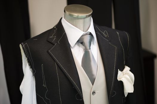 Ceremony handmade man Suit technique model
