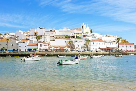 Ferragudo in the Algarve Portugal