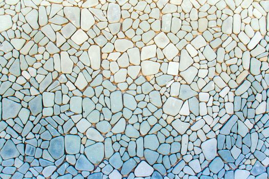 abstrack blue and white modern stone wall texture for background