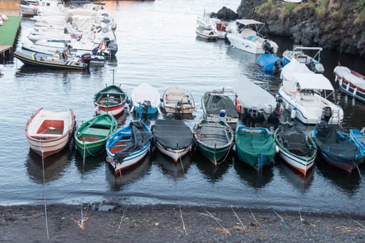 tourist pier with fishermen wod boat
