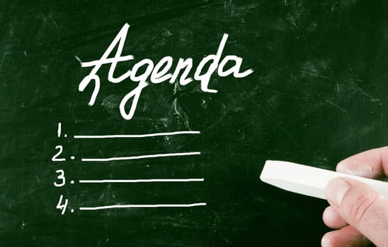 agenda concept