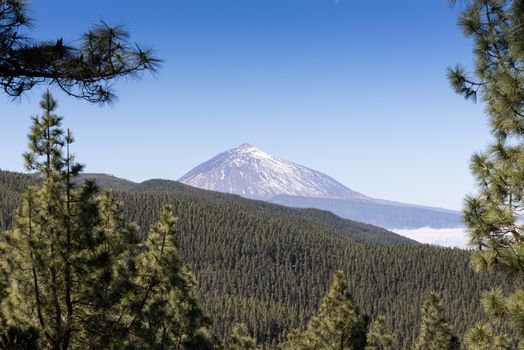 Scenic view of mount Teide, Tenerife, Canary Islands