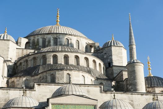 Blue Mosque (Mosque of Sultan Ahmet) in Istanbul, Turkey