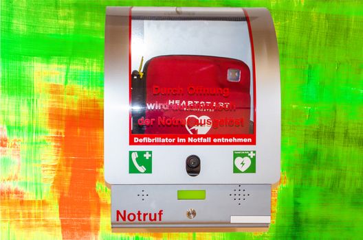 Automated External Defibrillator portable electronic life saver