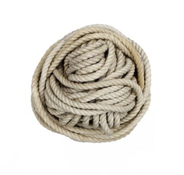 Detail of the twine ball - ball of twine