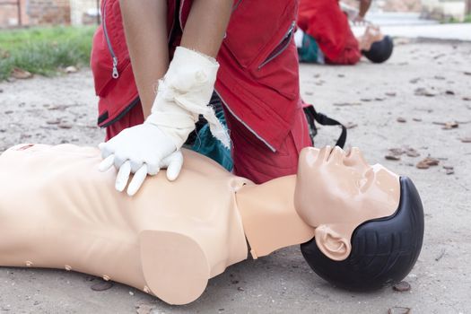 CPR training