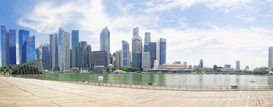 Singapore city skyline at day asia famous downtown 