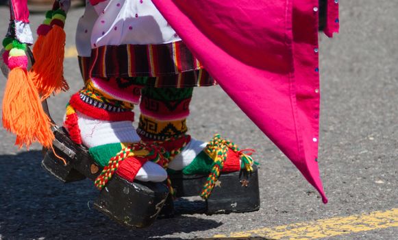 folkloristic bolivian outfit