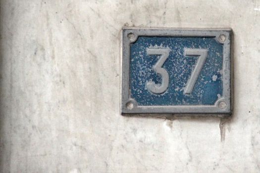 Photo of Building Identification Number made in the late Summer time in Spain, 2013