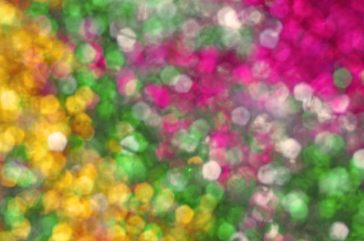 Bright multi-colored spots as abstract background                                  