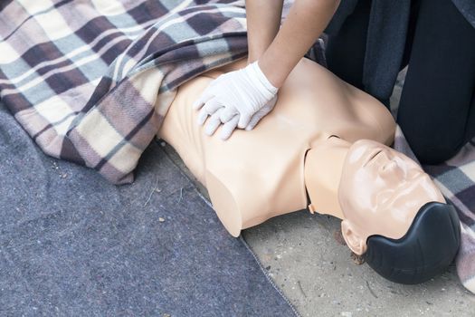 First aid training