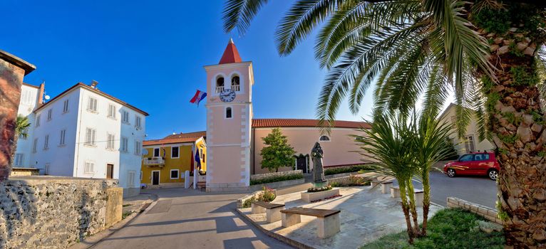 Diklo adriatic village panoramic view, Zadar, Croatia