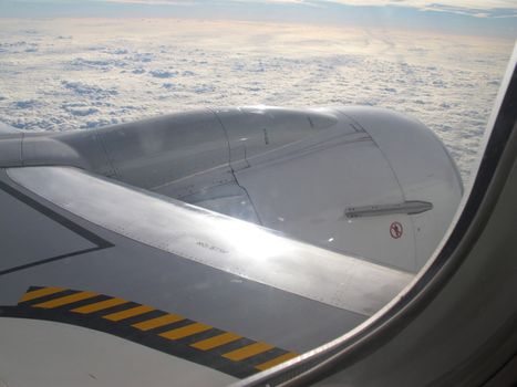 View from aircraft window