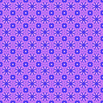 Digital computer graphic - decorative seamless ornament in a bright colors for design.