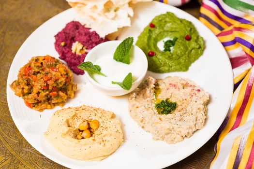 assorted of oriental food on the table