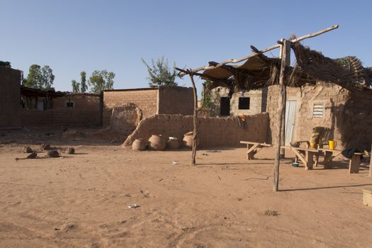 typical village in Burkina Faso