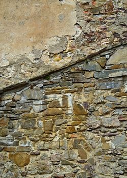 background or texture old stone castle wall