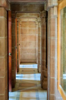 Inner view of Umaid Bhawan Palace of Jodhpur, Rajasthan, India