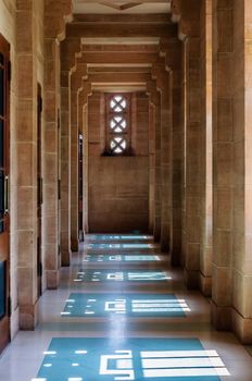 Inner view of Umaid Bhawan Palace of Jodhpur, Rajasthan, India