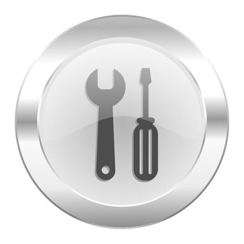 tools chrome web icon isolated