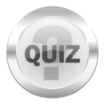 quiz chrome web icon isolated