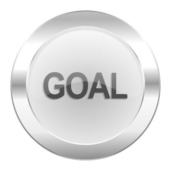 goal chrome web icon isolated