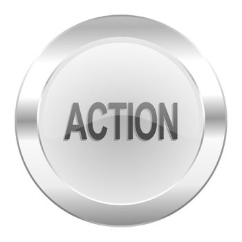 action chrome web icon isolated