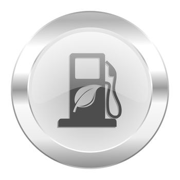 biofuel chrome web icon isolated