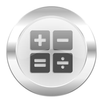 calculator chrome web icon isolated