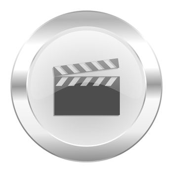 video chrome web icon isolated