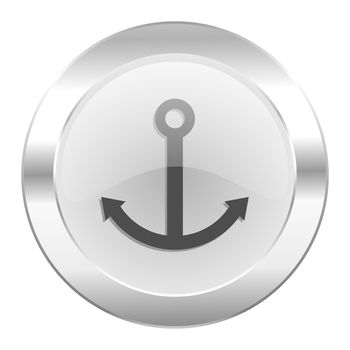 anchor chrome web icon isolated