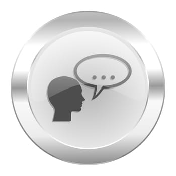 forum chrome web icon isolated