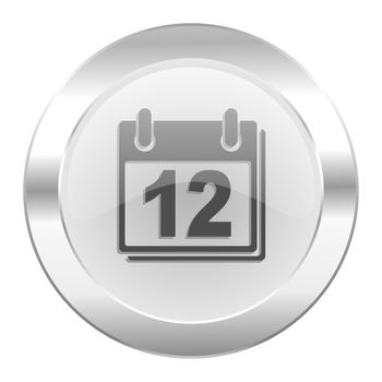 calendar chrome web icon isolated