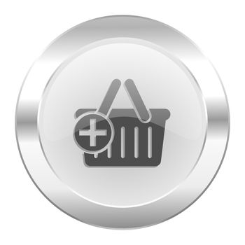 cart chrome web icon isolated