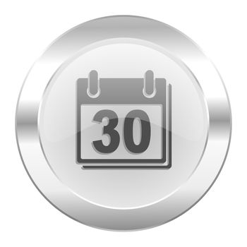 calendar chrome web icon isolated