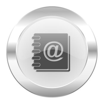 address book chrome web icon isolated