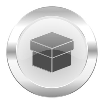 box chrome web icon isolated